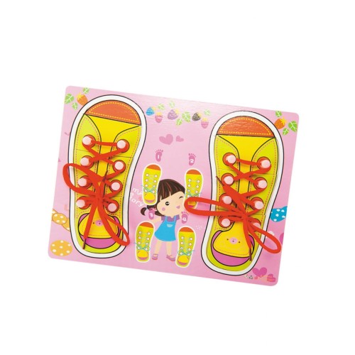 Zabawka edukacyjna ćwicząca motorykę małą i koordynację ręka–oko.