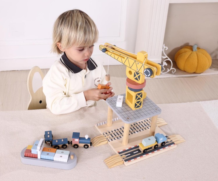 Kreatywna zabawka dla chłopca i dziewczynki – morski terminal