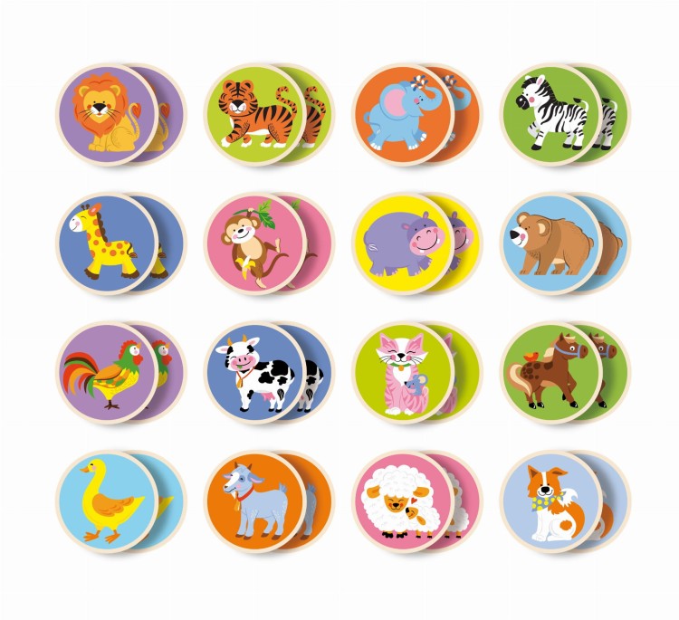 Memory ze zwierzątkami dla dzieci 3–5 lat – rozwój pamięci i koncentracji