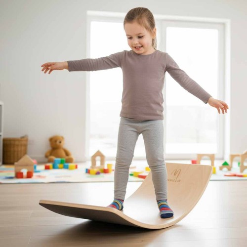 Deska do balansowania dla dzieci – trening równowagi i koordynacji ruchowej