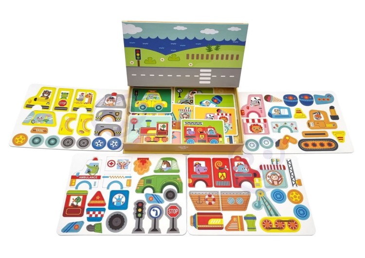 Zabawka edukacyjna dla dziecka 3+ – magnetyczne pudełko Montessori