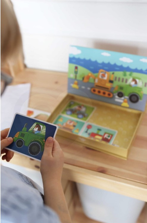 Zabawka Montessori do podróży – magnetyczna układanka