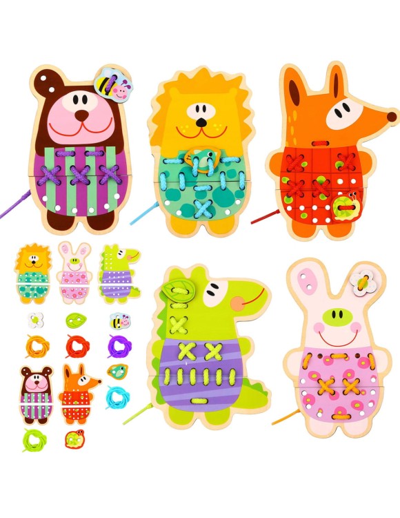 Edukacyjny zestaw 4 produktów dla dzieci w wieku przedszkolnym