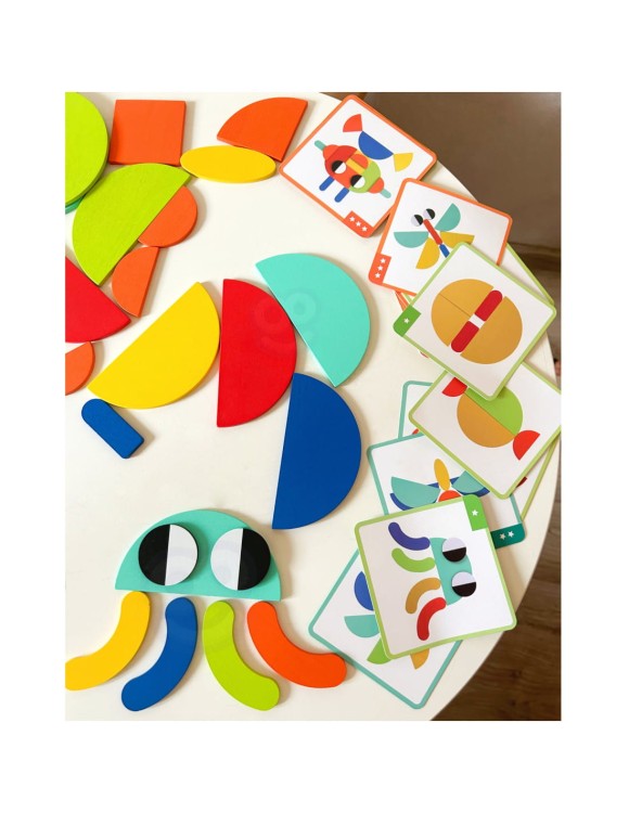 Zestaw zabawek rozwijających motorykę małą i koncentrację